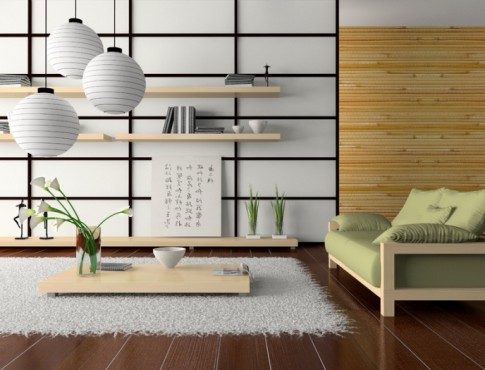 Интерьер квартиры в японском стиле